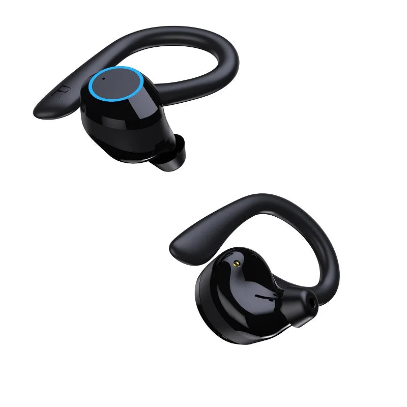 Wireless 5.0 Headphone Touch Control Sports Waterproof Bluetooth Earphone HiFi 9D Bass Stereo Earphone Headset With Microphone