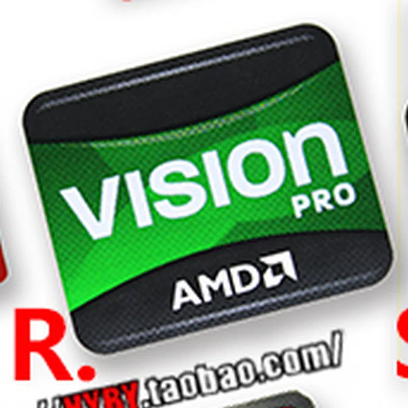 Original AMD RX VEGA ATI graphics card HD multi-screen set display unique crossfire logo label sticker