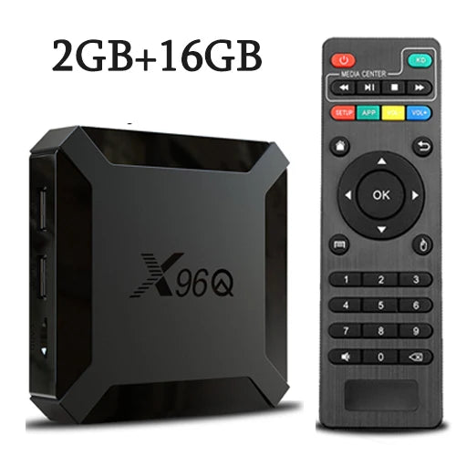 Box Android tv X96Q mini Android 10.0 2 GB 16 GB