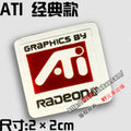 Original AMD RX VEGA ATI graphics card HD multi-screen set display unique crossfire logo label sticker