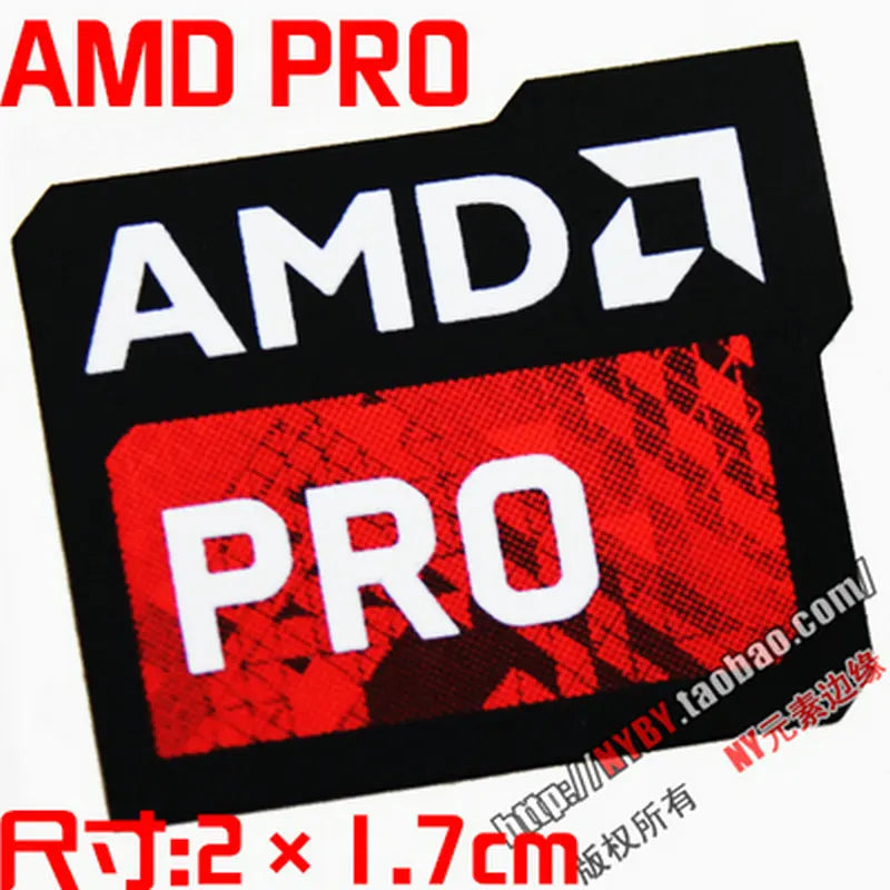 Original AMD RX VEGA ATI graphics card HD multi-screen set display unique crossfire logo label sticker