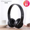 Wireless Foldable Headset Noise Cancelling Bluetooth Headphones Stereo Gaming Headband Earphone with Mic for Xiaomi Cell Tablet