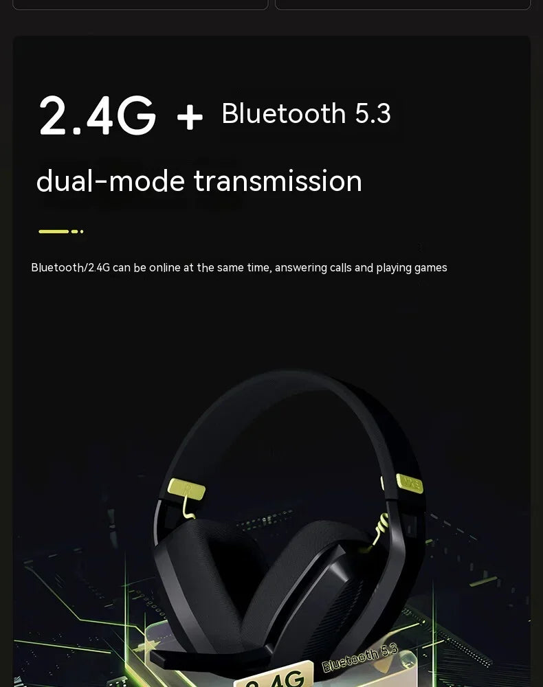 VGN VXE Siren V1 Earphones with Low Latency, Lightweight Dual-mode Bluetooth 5.3 Wireless 2.4g Fps Esports Gaming Earphones