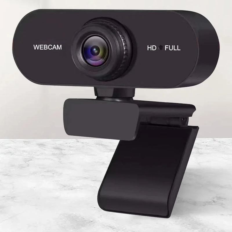 USB HD 1080P/2K Webcam Plug and Play with Microphone Computer Web Camera Autofocus for PC/Laptop Conferencing and Video Calling