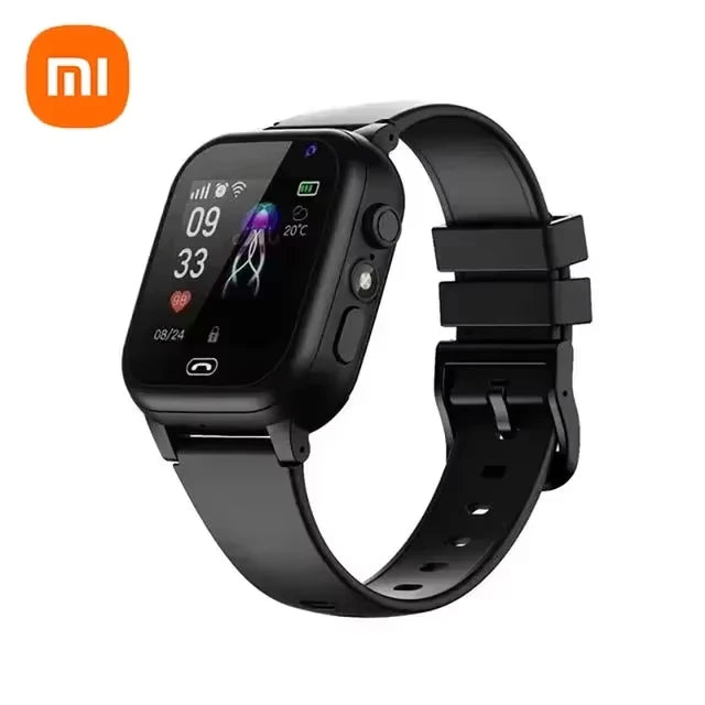 Xiaomi Kids 4G Smart Watch SOS GPS Localização Videochamada Cartão SIM Criança SmartWatch Câmera À Prova D'Água Relógio de Atualização Para Meninos Meninas