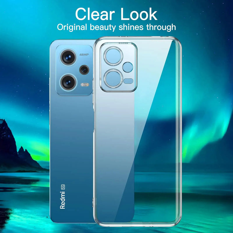 Ultra Thin Clear Silicone Soft Case For Xiaomi Redmi Note 9 8T 9S 10 10S 11 11T 11E 11S 12 12S 13 Pro 5G 4G Plus ProtectiveCover