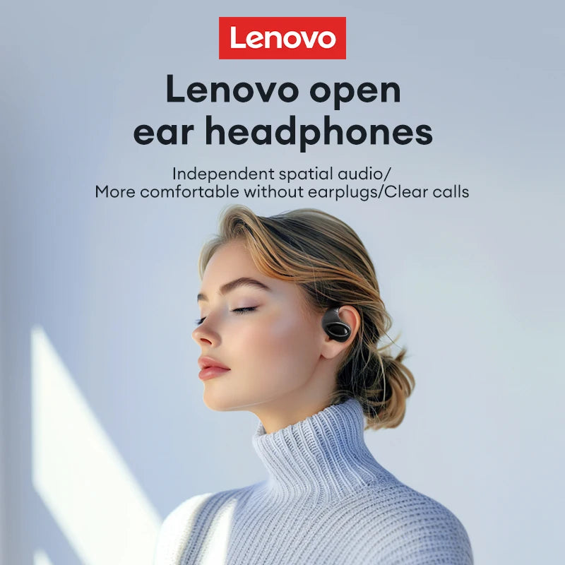 Choice New Lenovo X15 PRO Ⅱ OWS  Bluetooth 5.4 Wireless Earphones Ear Hook Design Sport Earbuds HD HiFi Surround Sound Headphone