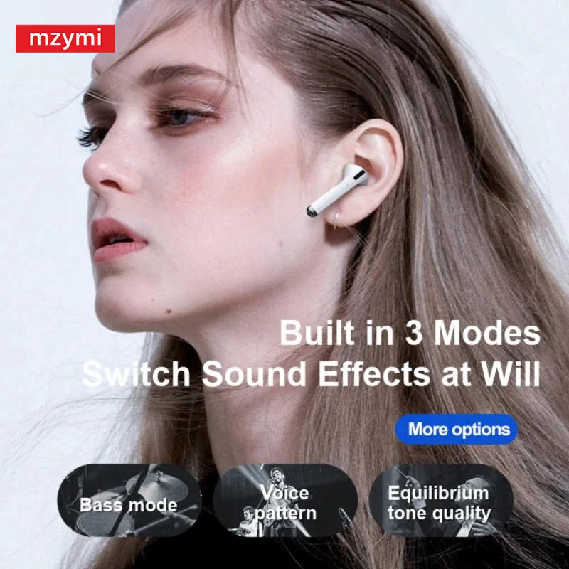 mzymi Buds 3 Pro Wireless Earbuds Bluetooth Stereo Power Display OEM Earphone Noise Reduction Waterproof Headset For XIAOMI