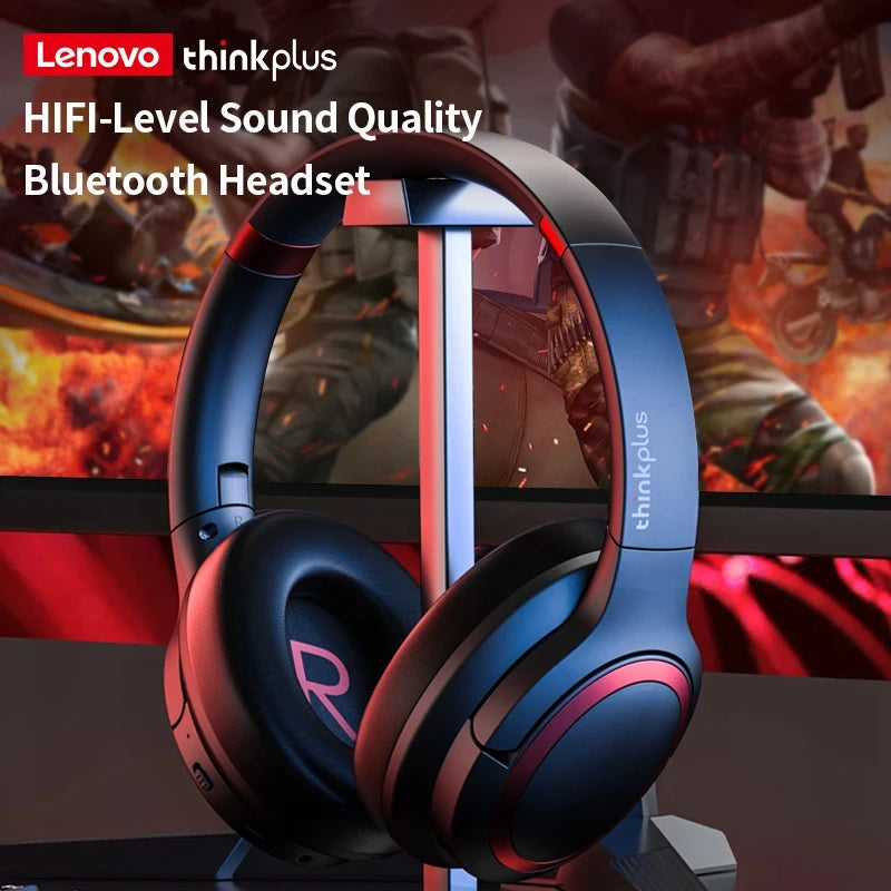 100% Original Lenovo TH40 Sports Headphones HIFI Sound Quality Smart Noise Cancelling Stereo Wireless Bluetooth Earphones