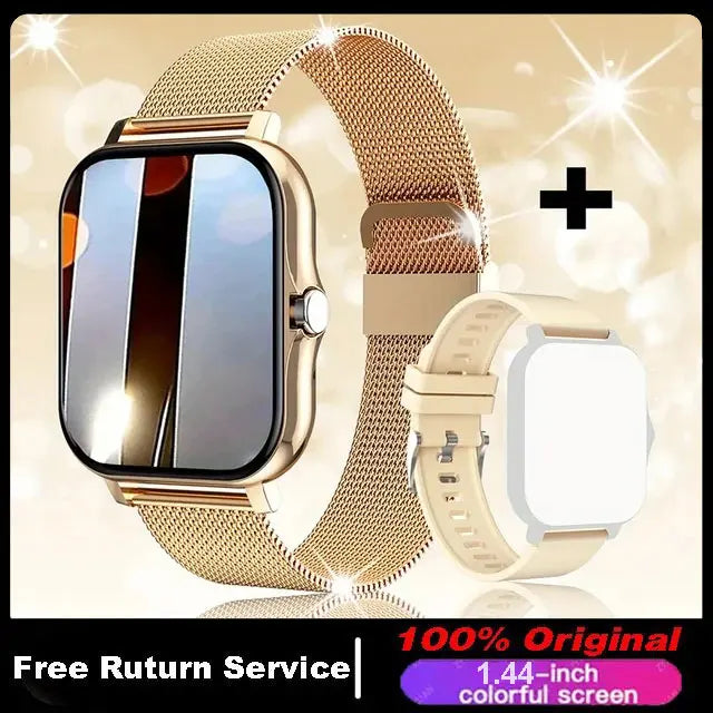 2023 NEW SmartWatch Android Phone 1.44" Color Screen Full Touch Custom Dial Smart Watch Women Bluetooth Call Smart Watch Men