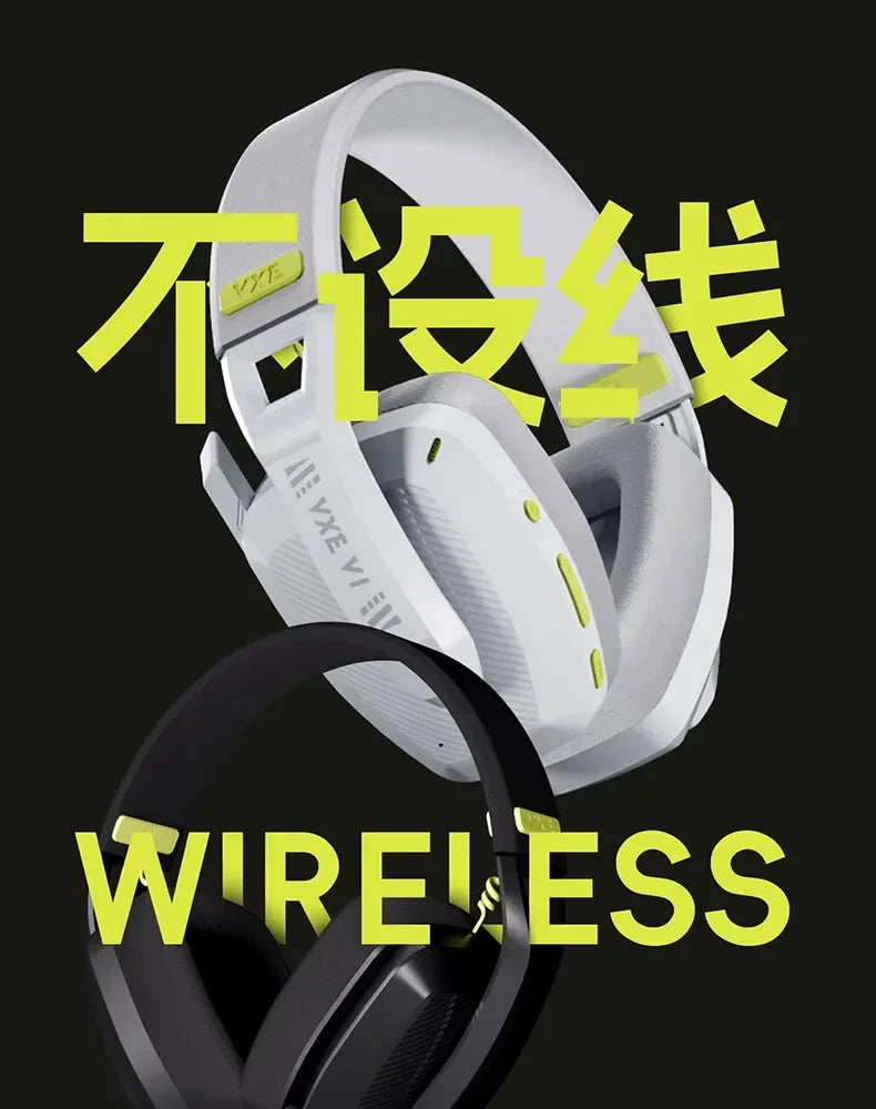 VGN VXE Siren V1 Earphones with Low Latency, Lightweight Dual-mode Bluetooth 5.3 Wireless 2.4g Fps Esports Gaming Earphones