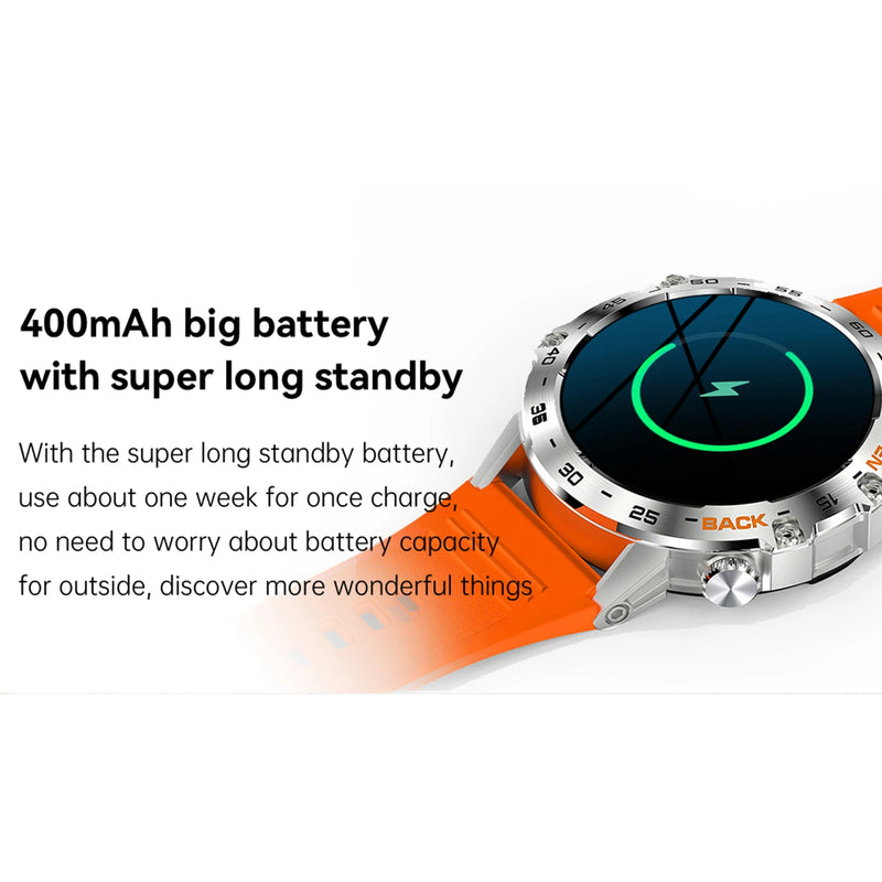 K52 Smart Watch 1.39inch FullTouch Screen Bluetooth Call Fitness Tracker Heart Rate Blood Oxygen Monitor Multiple Sports Mode