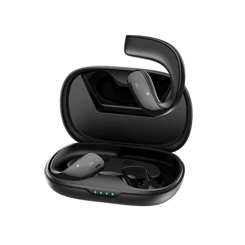 Black Shark T20 Wireless Earbuds, Bluetooth 5.3 IPX67 Waterproof Earphones, Over Ear Buds Stereo Deep Bass Headset with Earhooks