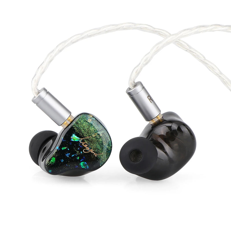 Pre-order XENNS Mangird Top 8BA+1DD Hybrid IEM In-ear Earphone Swappable 0.78mm 2Pin 6N OCC Silver-plated Cable