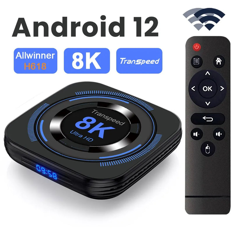 TV BOX android 12 Allwinner H618