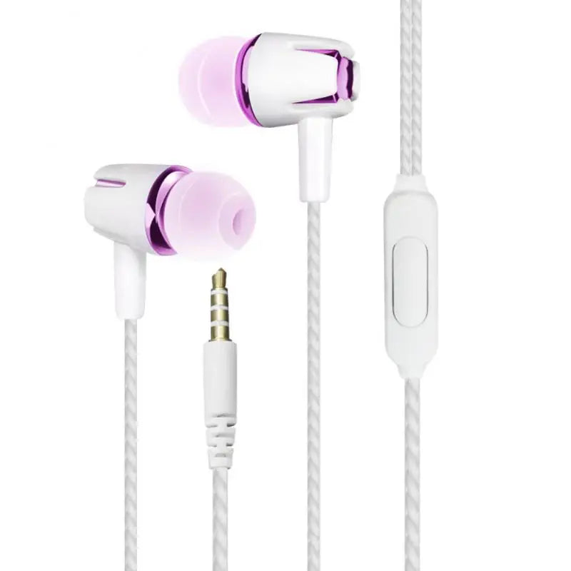 Music Headset High-quality Elegant Appearance Cable Material Tpe Sports Earphones Headphones With Microphone Wired Headset Soft